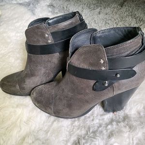 Rag & Bone Harlow Leather Booties